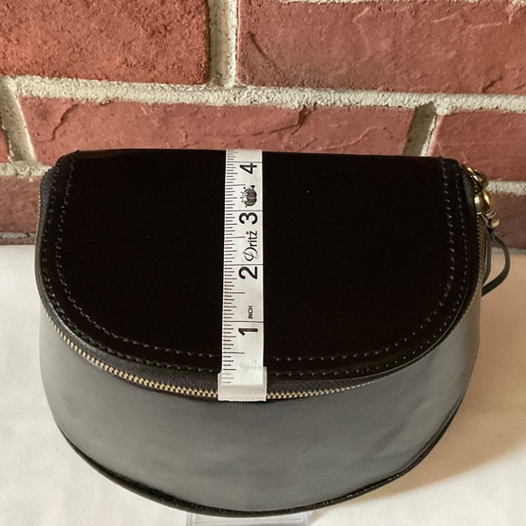 HOBO Foster Black Leather Convertible Crossbody Bag NWOT - Picture 8 of 14